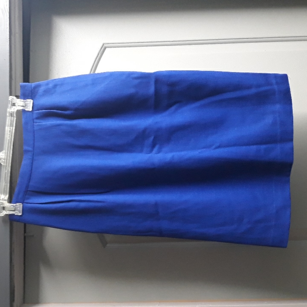 Blue lined skirt az 8